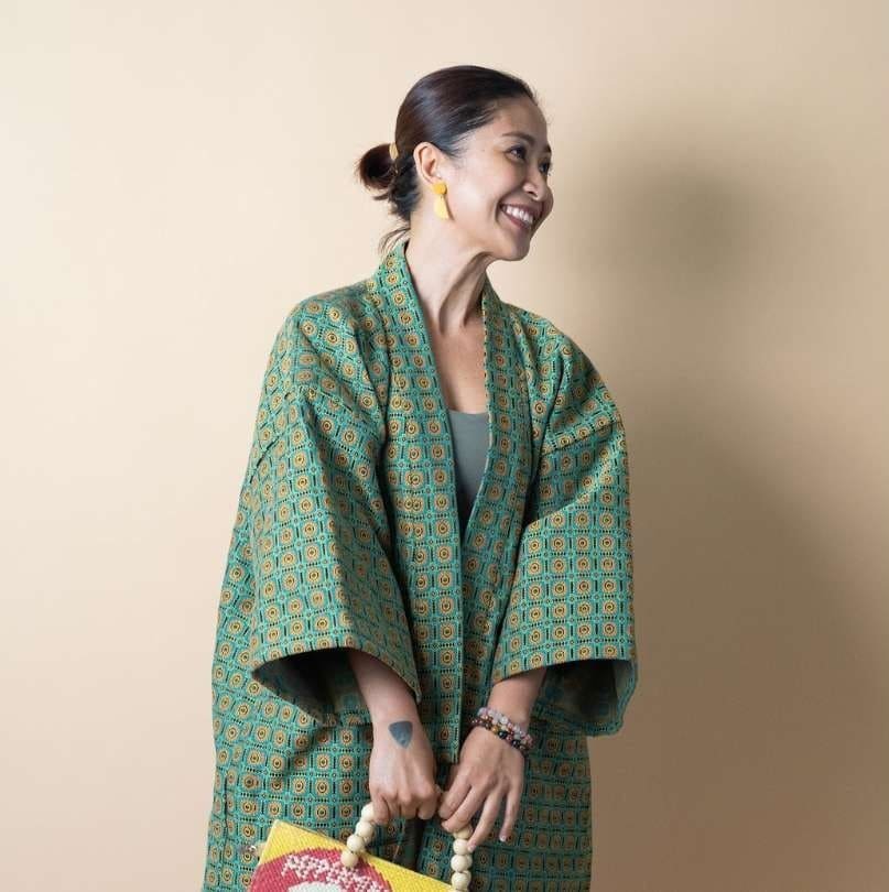 Keri Belle smiling, embracing aging with humor and grace